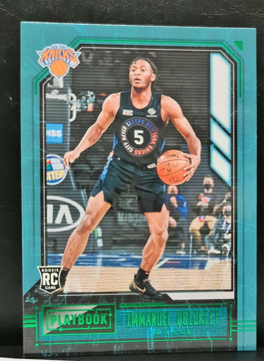 2021 Panini Select #172 IMMANUEL QUICKLEY Signed Card PSA Slabbed RC Knicks
