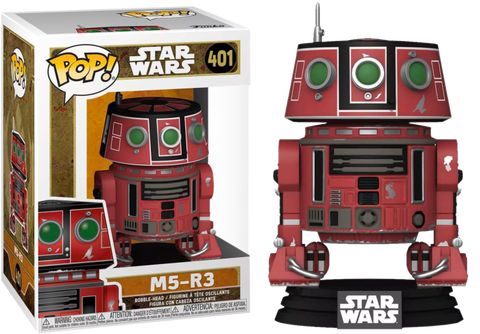 Funko Pop M5-R3 # 401 Star Wars Bobble Head Vinyl Figure