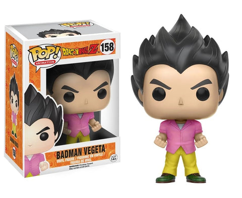 Funko Pop Badman Vegeta # 158 Dragon Ball Z Vinyl Figure Animation