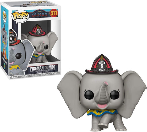 Funko Pop Fireman Dumbo # 511 Disney Dumbo Vinyl Figure Brand New