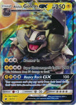 Alolan Golem GX 34/111 Ultra Rare - Pokemon Card - SM - Crimson Invasion