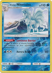 Alolan Ninetales 28/147 Reverse Holo Rare - Pokemon Card - SM - Burning Shadows