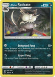 Alolan Raticate 82/147 Rare - Pokemon Card - SM - Burning Shadows