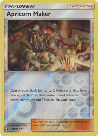 Apricorn Maker 124/168 Uncommon Reverse Holo - Pokemon Card - SM - Celestial Storm