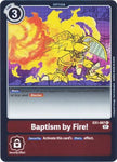 Baptism by Fire! - EX1-067 - Rare - Digimon Card - Classic Collection