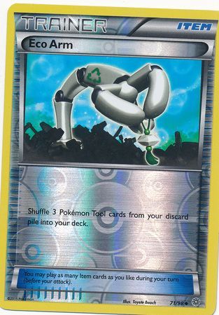 Eco Arm 71/98 Uncommon Reverse Holo - Pokemon Card - XY - Ancient Origins