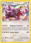 Exploud 119/168 Rare - Pokemon Card - SM - Celestial Storm