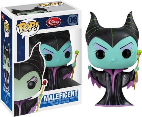 Funko Pop Maleficent # 09 Disney Vinyl Figure Slightly Damaged Box