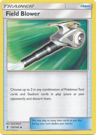 Field Blower 125/145 Uncommon - Pokemon Card - SM - Guardians Rising