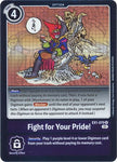 Fight for Your Pride! - EX1-070 - Rare - Digimon Card - Classic Collection