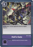 Hell's Gate - BT4-112 - Rare - Digimon Card - Great Legend