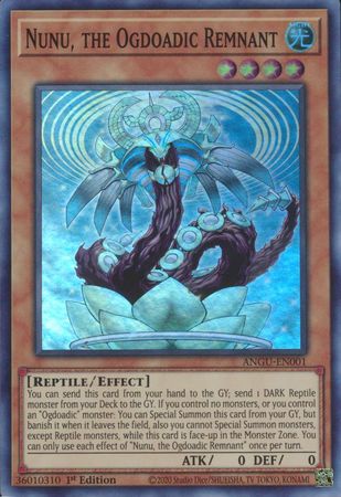 Nunu, the Ogdoadic Remnant - ANGU-EN001 - Super Rare 1st Edition - Yu-Gi-Oh! TCG - ANGU