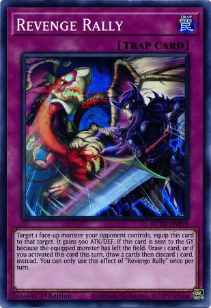 Revenge Rally - ROTD-EN099 - Super Rare 1st Edition - Yu-Gi-Oh! TCG - ROTD