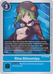 Rina Shinomiya - BT2-086 R - Rare - Digimon Card - Special Booster Version 1.0