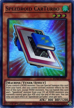 Speedroid CarTurbo - ROTD-EN090 - Ultra Rare 1st Edition - Yu-Gi-Oh! TCG - ROTD