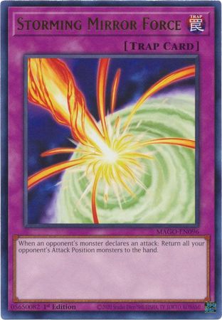 Storming Mirror Force - MAGO-EN096 - Rare 1st Edition - Yu-Gi-Oh! TCG - MAGO