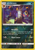 Umbreon 120/214 Reverse Holo Rare - Pokemon Card - SM - Lost Thunder