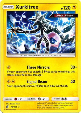 Xurkitree 70/236 Rare - Pokemon Card - SM - Unified Minds