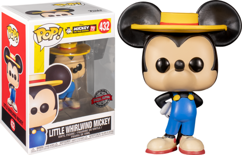 Funko Pop Little Whirlwind Mickey # 432 Disney Mickeys 90th NYCC Exclusive