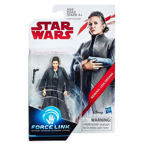 General Leia Organa Star Wars Last Jedi Force Link 3.75" Hasbro Action figure