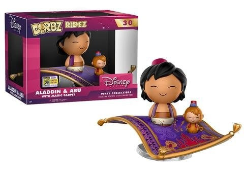 Funko Dorbz Aladdin and Abu with Magic Carpet # 30 SDCC Exclusive Disney Vinyl Figure