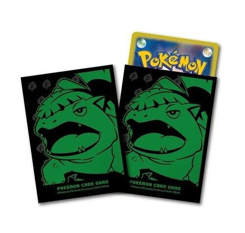 Pokemon Card Sleeves Venusaur Glossy Pokemon Center 64 Sleeves