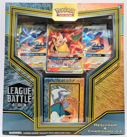 Pokemon Card Reshiram & Charizard GX League Battle Deck