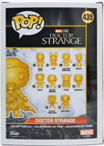 Funko Pop Doctor Strange Gold Chrome # 486 Marvel Studios The First Ten Years Vinyl Bobble Head Figure