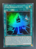 The Hidden City 1st Edition FIGA EN049 Super Rare - Yu-Gi-Oh! TCG