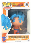 Funko Pop Super Saiyain God Goku Blue # 121 Dragonball Z Vinyl Figure