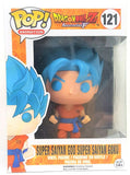 Funko Pop Super Saiyain God Goku Blue # 121 Dragonball Z Vinyl Figure