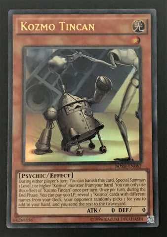 Yu-Gi-Oh! TCG Kozmo Tincan BOSH EN082 Ultra Rare Breakers Of Shadow