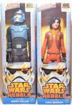 Agent Kallus Ezra Bridger 12" Action Figure Lot Of 2 - Star Wars Rebels - Hasbro