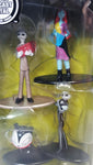 The Nightmare Before Christmas 5­ Pack Figure Nano Metalfigs 1.5"