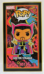 Funko Pop Doctor Strange # 651 Marvel Black Light Vinyl Figure