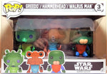 Funko Pop Greedo Hammerhead and Walrus Star Wars Man 3 Pack Vinyl Figure