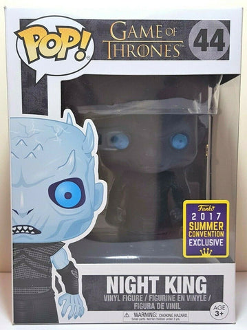 Funko Pop Night King # 44 Game of Thrones Exclusive SDCC 2017 Vinyl Figure