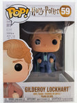 Funko POP Gilderoy Lockhart Blue #59 Harry Potter Vinyl Figure Brand New