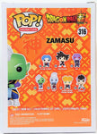 Funko Pop Zamasu Glow GITD # 316 Dragon Ball Super Vinyl Figure