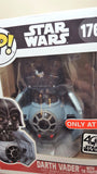 Funko Pop Darth Vader with Tie Fighter Exclusive # 176 Star Wars Vinyl Figure 6"