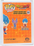 Funko Pop Super Saiyain God Goku Blue # 121 Dragonball Z Vinyl Figure