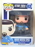 Funko Pop Mirror Universe Spock # 82 Star Trek Vinyl Figure Television