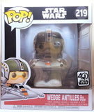 Funko Pop Wedge Antilles Snowspeeder # 219 Star Wars 40th Anniversary Figure