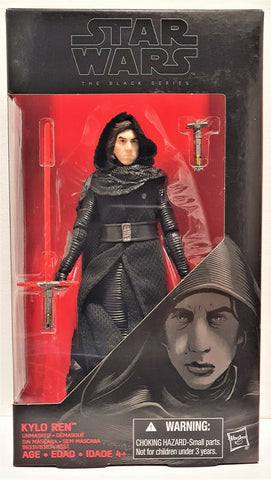 Star Wars The Black Series # 26 Kylo Ren Unmasked 6" Hasbro Action Figure New