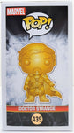 Funko Pop Doctor Strange Gold Chrome # 486 Marvel Studios The First Ten Years Vinyl Bobble Head Figure