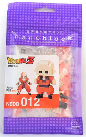 Dragonball Z Nanoblock 70 PCS Krillin 012 Kawada Brand New