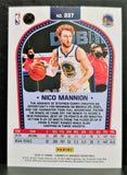 Nico Mannion # 237 Marquee Rookie Base 2020-21 Chronicles Panini NBA Card