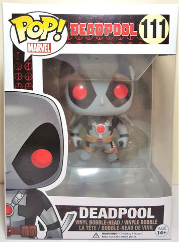 Funko Pop Deadpool Variant Grey Costume # 111 Deadpool Marvel