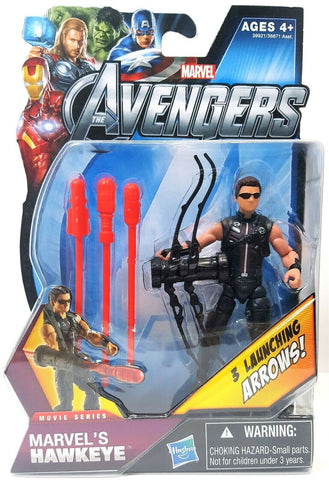 Marvel's Hawkeye Marvel Avengers Movie Series Hasbro 4" New