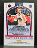 Nico Mannion # 237 Marquee Rookie Base 2020-21 Chronicles Panini NBA Card